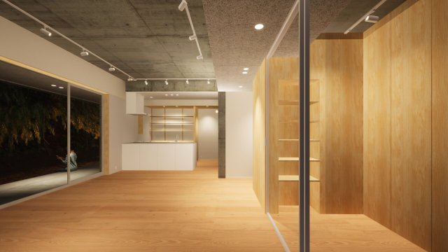 MOTHER 3（斎山）の居間・リビング