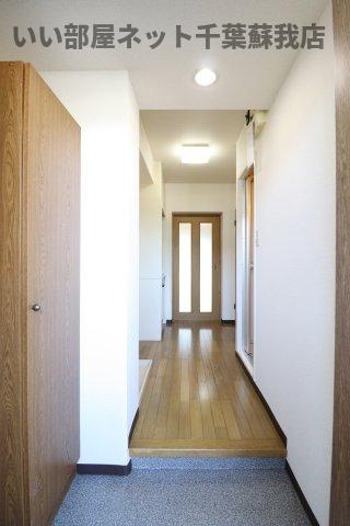 ハイツおゆみ野　Ⅰの玄関|毎日通る玄関はこちらです