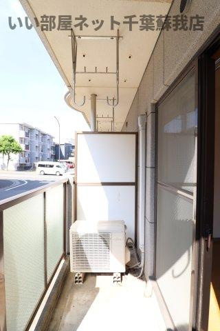 ハイツおゆみ野　Ⅰのバルコニー|バルコニーがあります