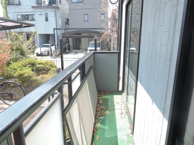 ヴェル・ドミールＡ棟のバルコニー