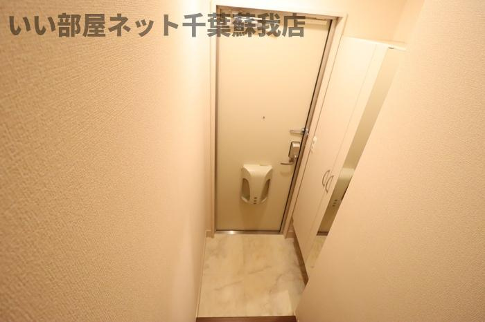 プルミエール　A棟の玄関|ゆったりとした玄関です
