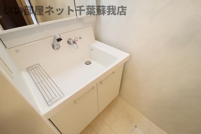 プルミエール　A棟の洗面所|洗面所です