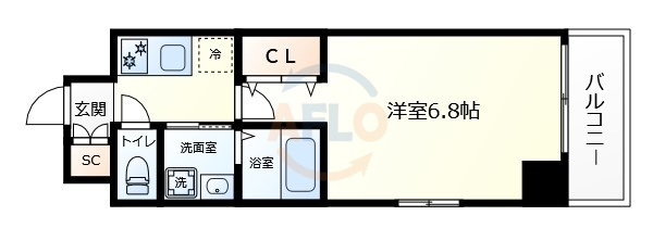 ソル・ティエラ都島の間取り|ソル・ティエラ都島　間取り