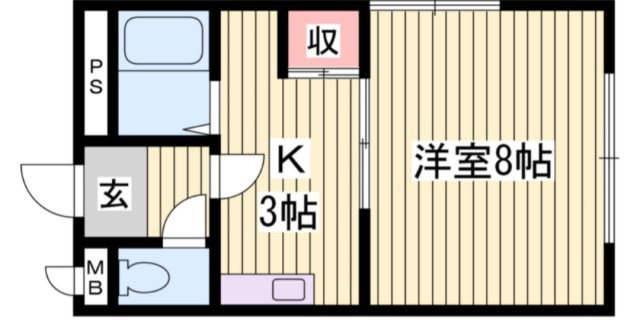 リバーパレス浜田の間取り