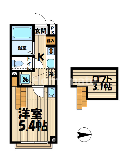 【間取り】 | イーストフォート