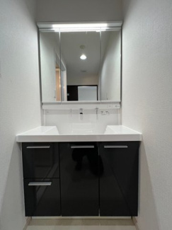 【洗面所】 | エバーランドシティ新泉北8番館 | 洗面所です