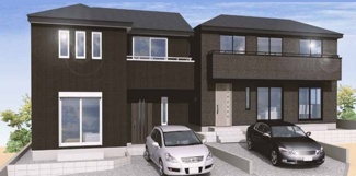 【外観パース】 | 本パースは、イメージ図につき、風景、建物、植栽などについては施工後の現物との差異が生じます
つきまして本パースによって生じたいかなる損害については一切責任を負いません