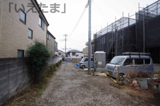 【前面道路含む現地写真】 | 全面道路舗装予定