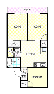 【間取り】 | パレーシャル親和