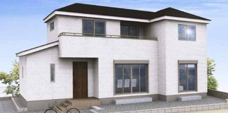 【外観パース】 | 本パースは、イメージ図につき、風景、建物、植栽などについては施工後の現物との差異が生じます
つきまして本パースによって生じたいかなる損害については一切責任を負いません