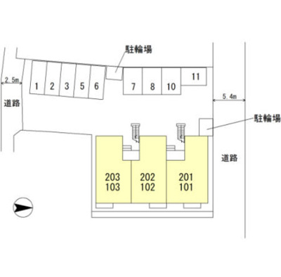 【区画図】 | サンハイムC棟