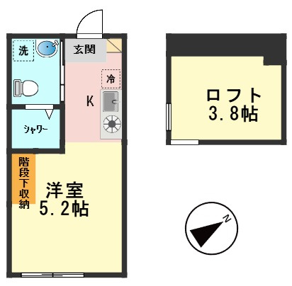 ラヴィ新小岩の間取り