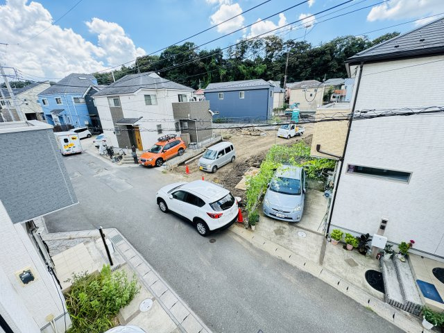 松戸市中和倉新築戸建【八ヶ崎小学校：9分】の展望|バルコニーより道路側眺望