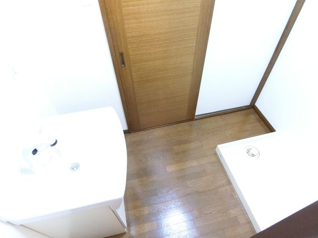 ビューハイツの洗面所