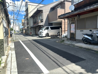【前面道路含む現地写真】 | 下京区西七条西八反田町　建築条件付