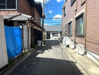 【前面道路含む現地写真】 | 下京区西七条西八反田町　建築条件付