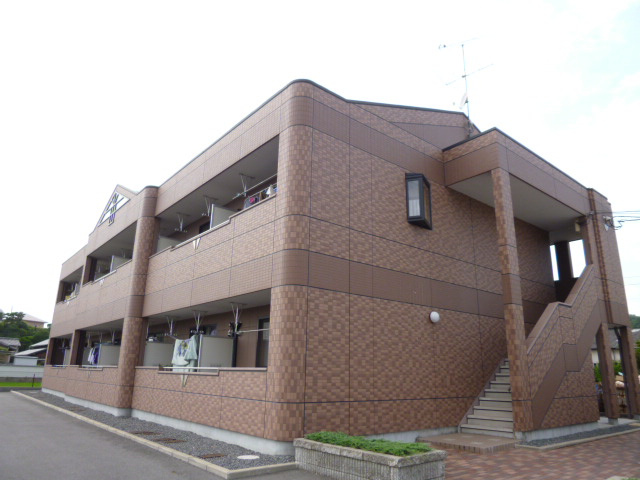 倉敷市連島町西之浦のアパートの外観