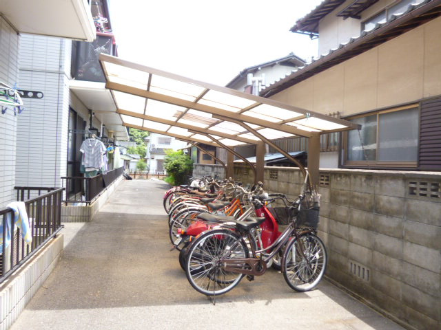 倉敷市福田町浦田のアパートのその他共用部分|駐輪場