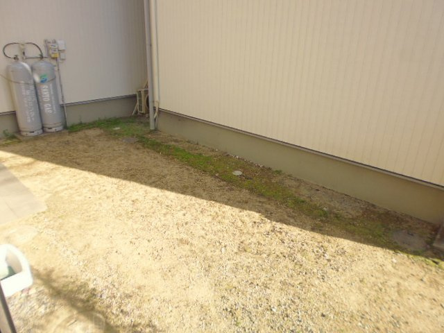 倉敷市中畝８丁目の一戸建ての庭