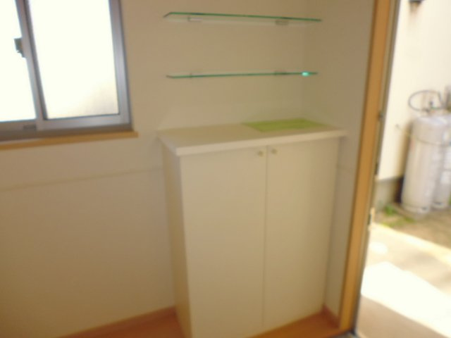 倉敷市中畝８丁目の一戸建ての玄関