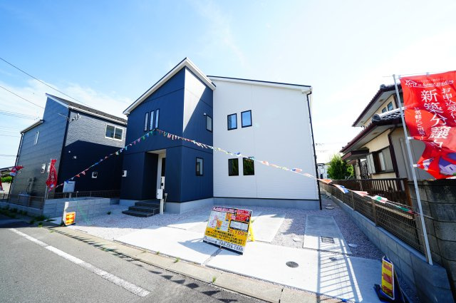 新築　伊勢崎市羽黒町9期　1号棟の外観|伊勢崎市羽黒町9期