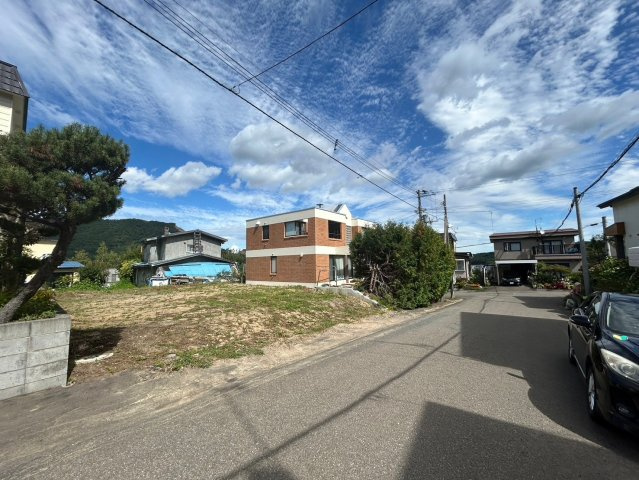 石山3条8丁目新築建売の前面道路含む現地写真