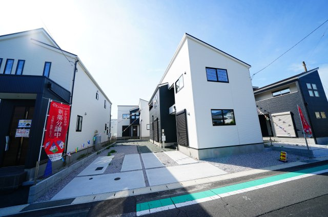 新築　伊勢崎市羽黒町9期　4号棟の外観|伊勢崎市羽黒町9期