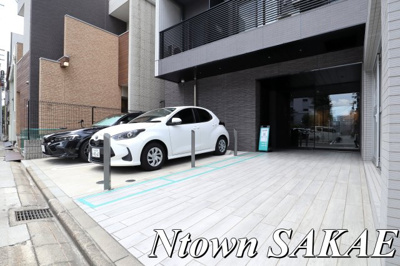 【駐車場】 | メイクス上前津Ⅱ | 駐車場です