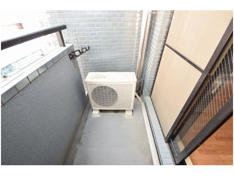 コスミティ高槻のバルコニー