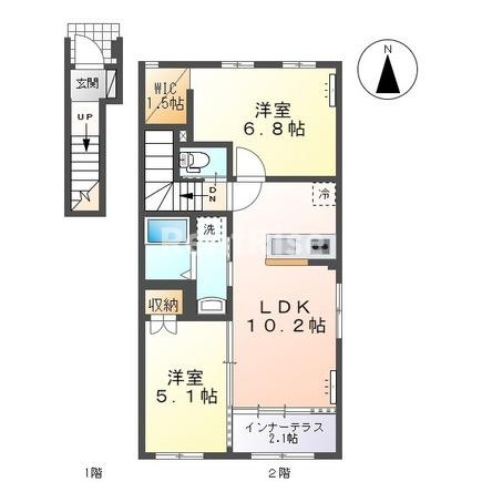 パルティールの間取り|間取図
