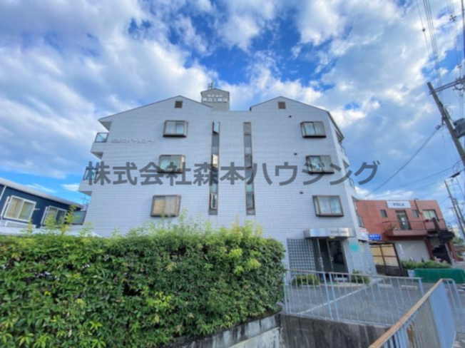 【外観】 | 　交野ロイヤルコート | 落ち着いた雰囲気の外観です