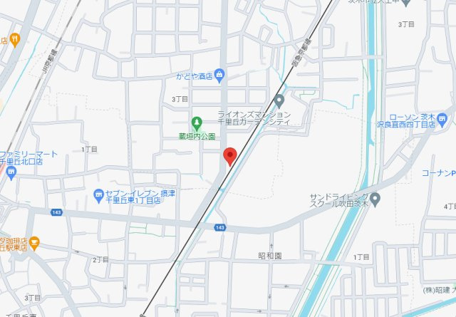 ルピナスの地図
