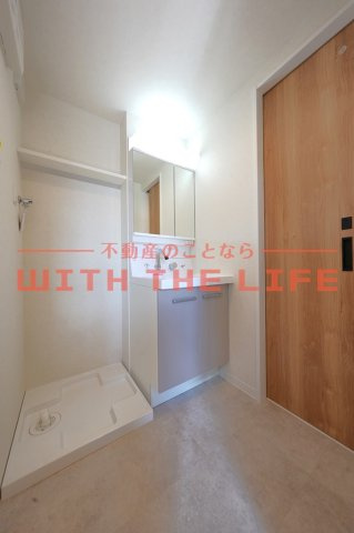 MAHORA　MAISON久留米大学前駅　壱番館【キャッシュバック対象物件】の洗面所|脱衣スペースもあります