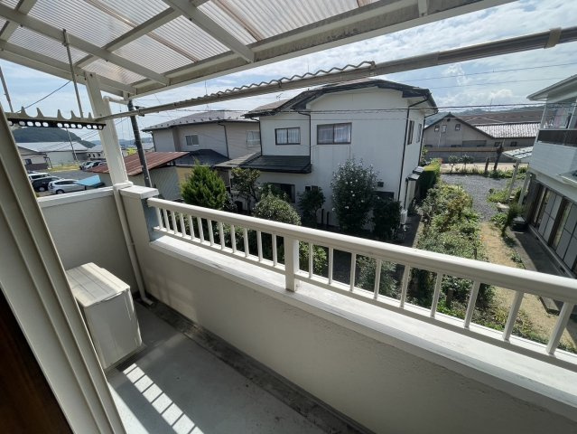 コーポレーション鹿島のバルコニー