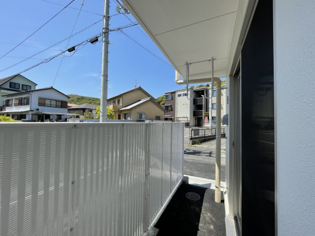 アリエッタヴェルデのバルコニー