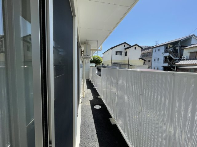 アリエッタヴェルデのバルコニー