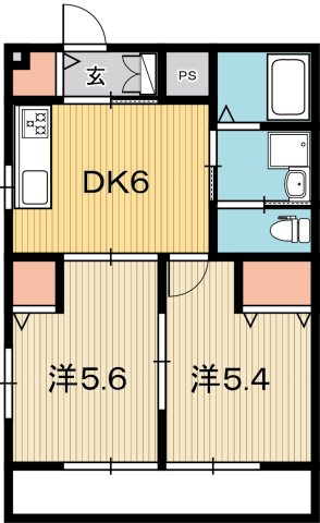 アリエッタヴェルデの間取り