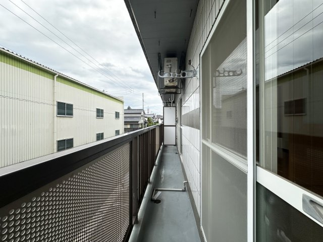 ドリームハウスのバルコニー