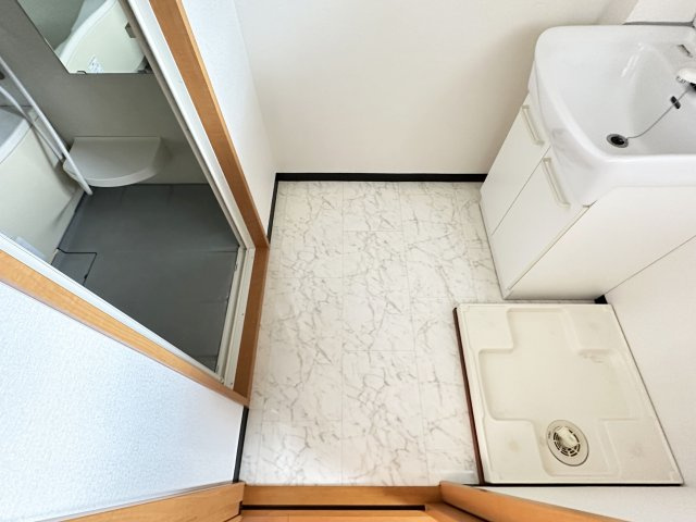 ドリームハウスの洗面所