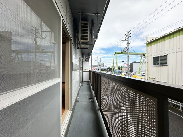 ドリームハウスのバルコニー