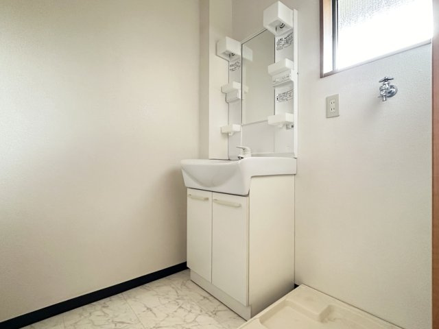 ドリームハウスの独立洗面台