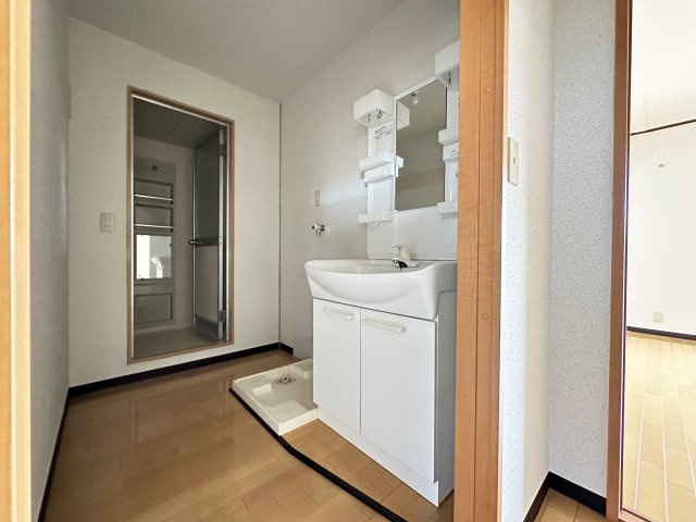 ドリームハウスの独立洗面台