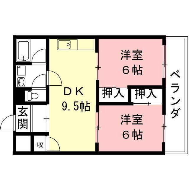 三宝ビルの間取り