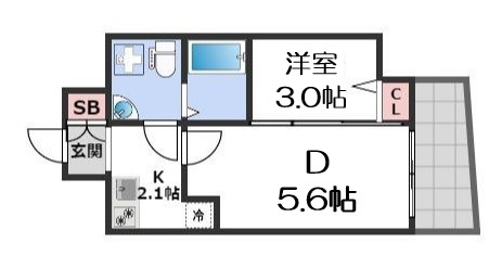 【間取り】 | セレニテ上町台