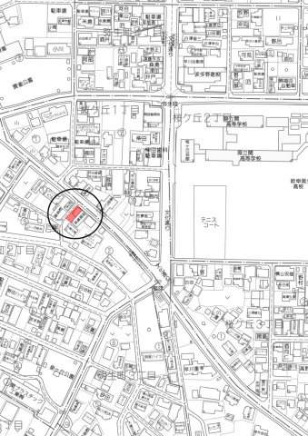 土地　明生町2丁目の地図
