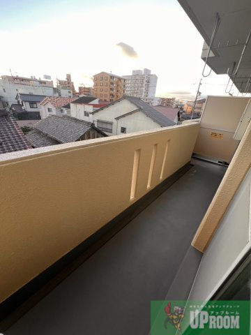 エクセル寄京のバルコニー