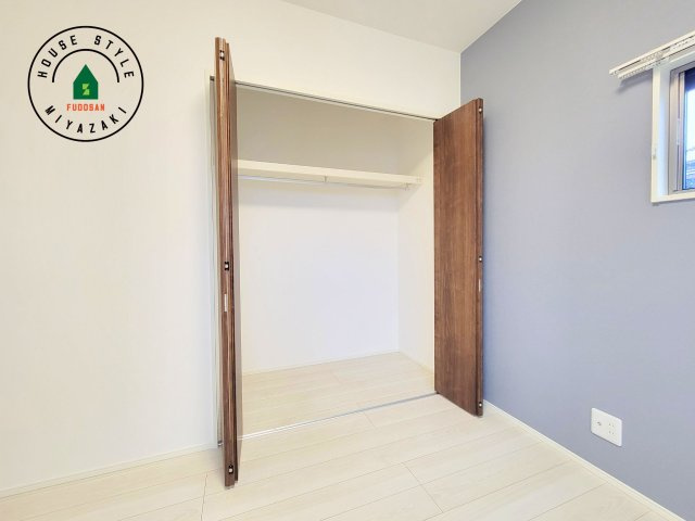 宮崎市昭和町モデル（1号棟）の収納|収納には困りません。