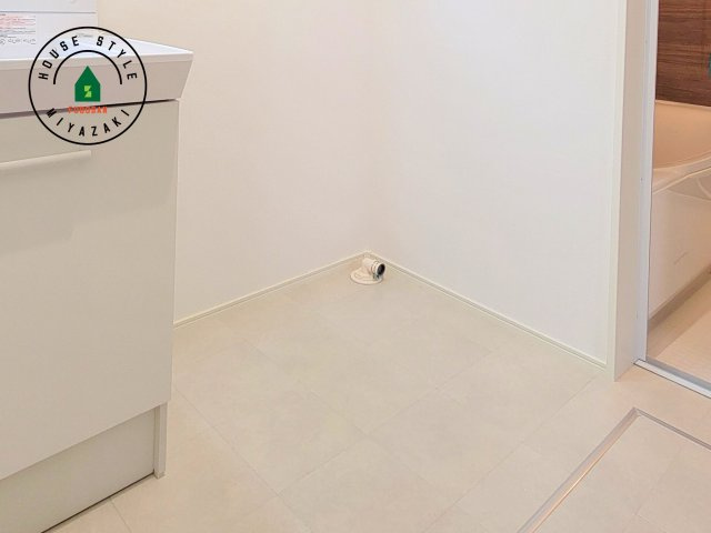 宮崎市昭和町モデル（1号棟）のランドリースペース|ランドリースペースとなります。広々して有効的にご使用できます。 