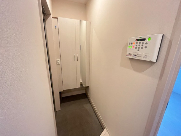 プロムナード元住吉　A棟の玄関