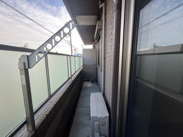 アルベージュ今宿のバルコニー